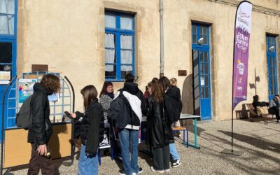 Stand infos au Lycée Lycée René Gosse